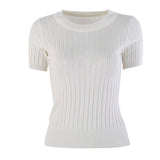 Knitted Half Sleeve Pullover