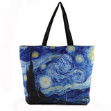 Van Gogh Shoulder Bag With Zipper
