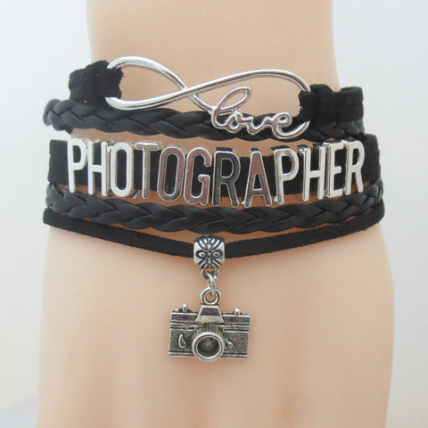 Photographer Charm Bracelet