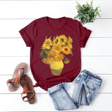Vincent Van Gogh Sunflowers T-shirt