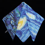 Van Gogh Starry Night Scarf folded 