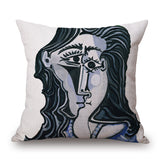 Capa de almofada com padrão de Picasso