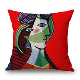 Capa de almofada com padrão de Picasso