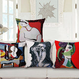Picasso pattern Pillow cover