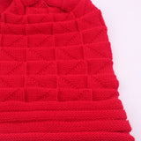 Chapéu de malha de malha de lã de inverno
