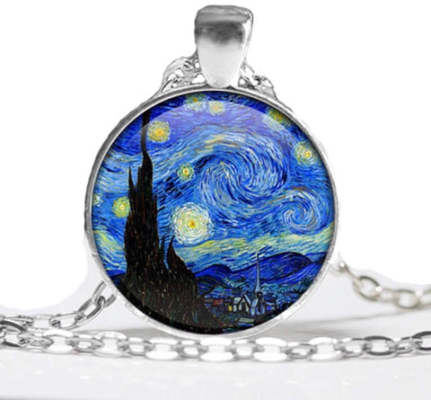 Van Gogh Necklace Unique Gift