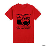 Camiseta masculina do I Shoot People