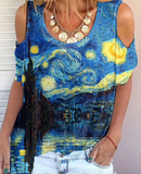 Van Gogh Starry Night Painting Tee Shirt