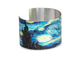 Van Gogh Cuff Bracelet,  Bangle Wristband