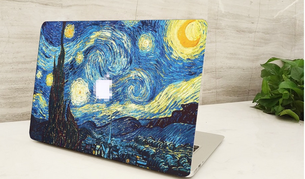 Van gogh laptop case hot sale