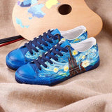 Sapatos pintados à mão Vincent van Gogh