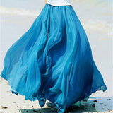 Beach Summer Boho Maxi Skirt